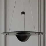 Modern Clear Glass Pendant Light with Integrated LED and Brass Hardware for Dining Room