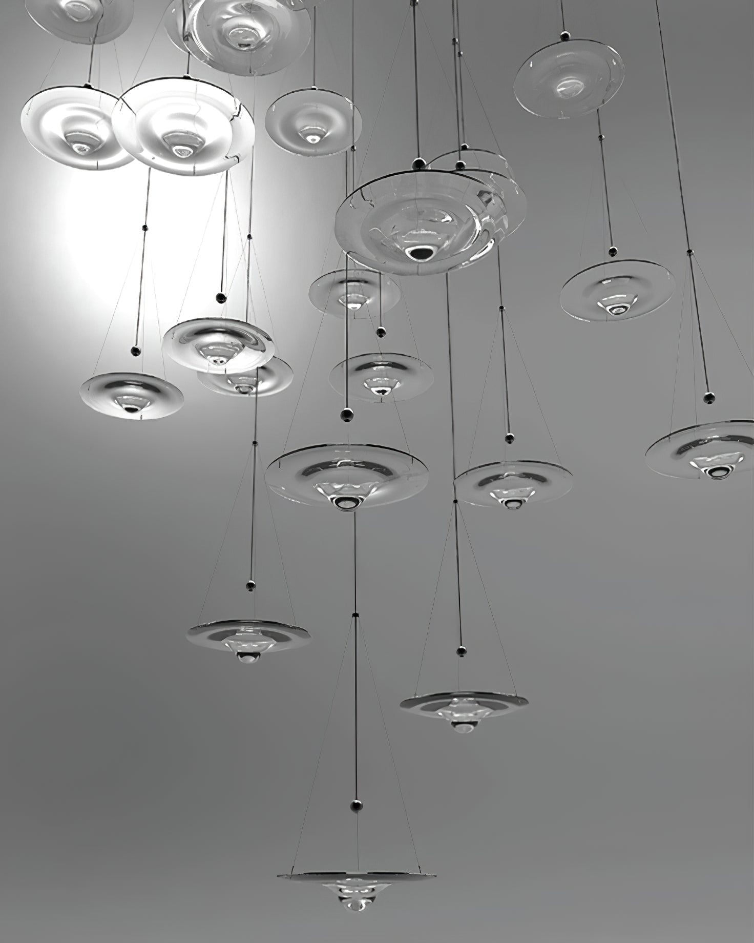 Modern Clear Glass Pendant Light with Integrated LED and Brass Hardware for Dining Room