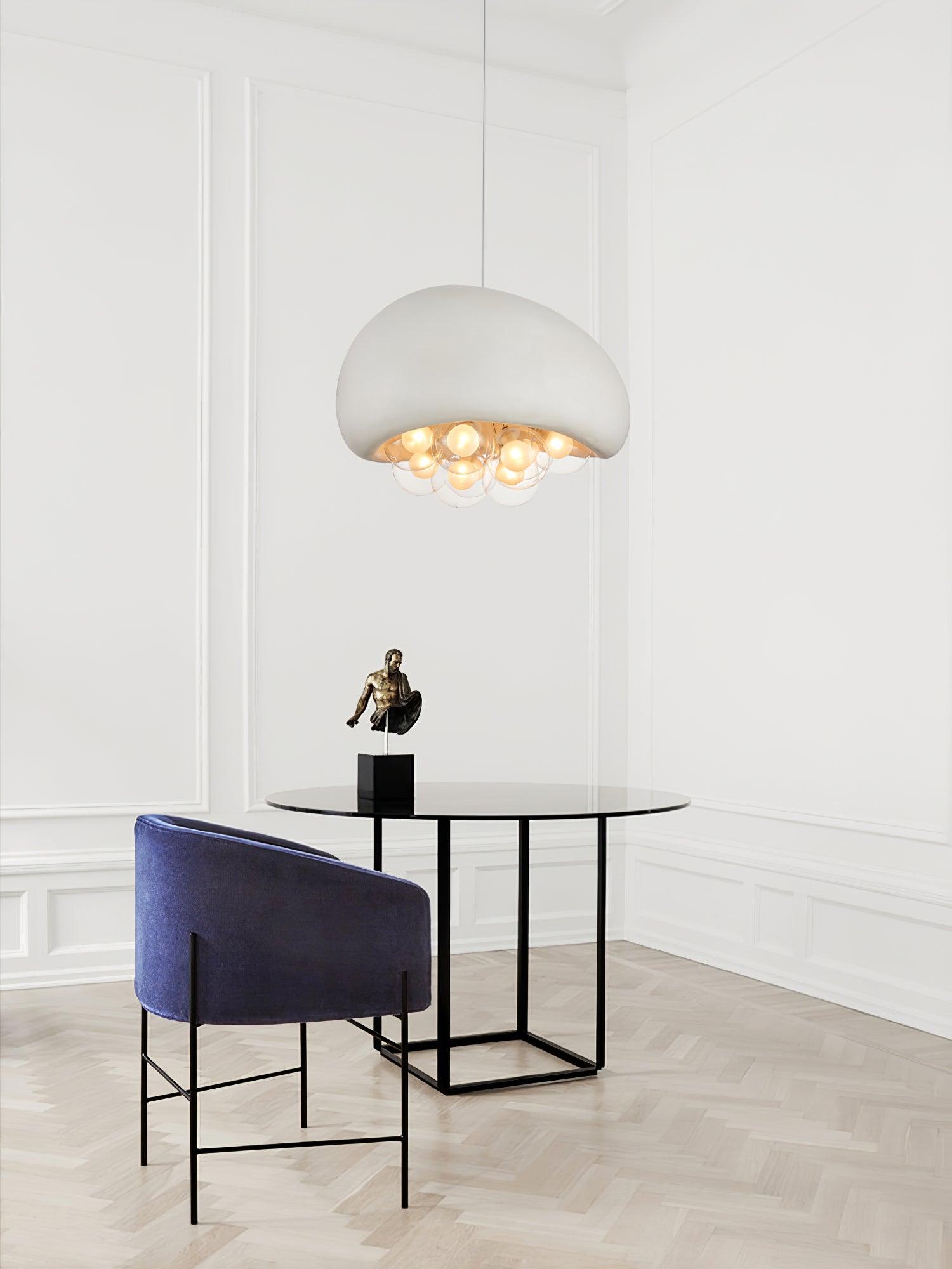 Modern Cloud Bubbles Pendant Light Japanese Style Droplight for Kitchen Island Bedroom