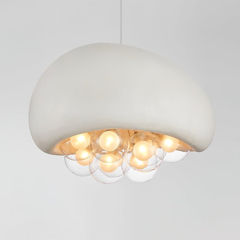 Modern Cloud Bubbles Pendant Light Japanese Style Droplight for Kitchen Island Bedroom