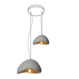 Modern Cloud Inspired Multi Light Pendant Combination Chandelier for Living Room and High Ceilings
