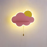 Modern Cloud Shaped LED Wall Light Sconce for Children Bedroom and Nursery Decor