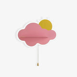 Modern Cloud Shaped LED Wall Light Sconce for Children Bedroom and Nursery Decor