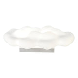 Modern Cloud Shaped Outdoor Floor Light for Garden and Patio Waterproof LED Path Lighting