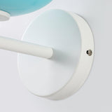 Modern Colorful Glass Candy String Wall Sconce Lantern LED Light for Bedroom Living Room