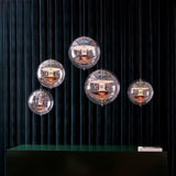 Modern Contemporary Round Sphere Acrylic Pendant Light Globe Hanging Lamp