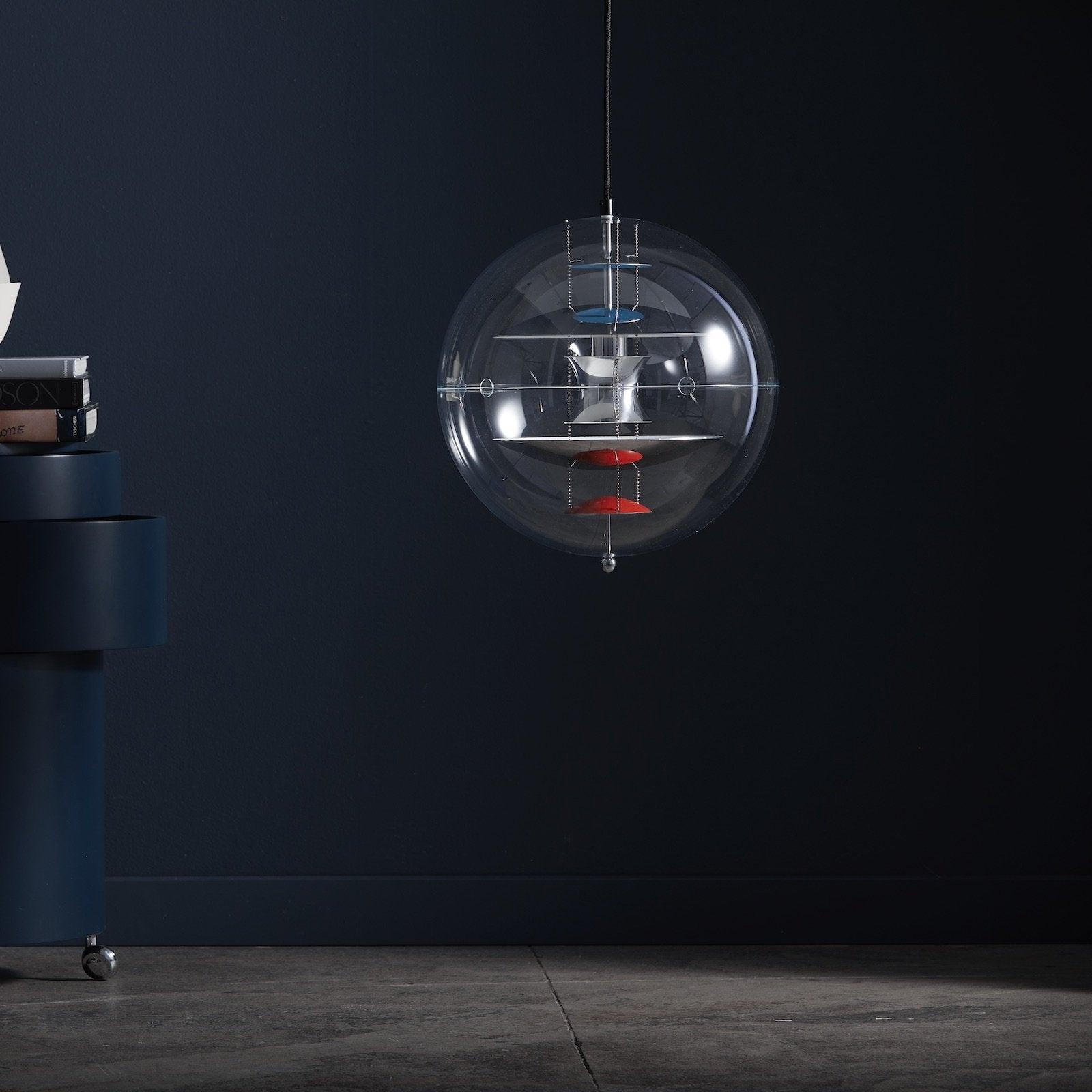 Modern Contemporary Round Sphere Acrylic Pendant Light Globe Hanging Lamp