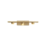 Modern Copper LED Wall Sconce Nordic Wall Washer Projection Light for Living Room and Bedroom