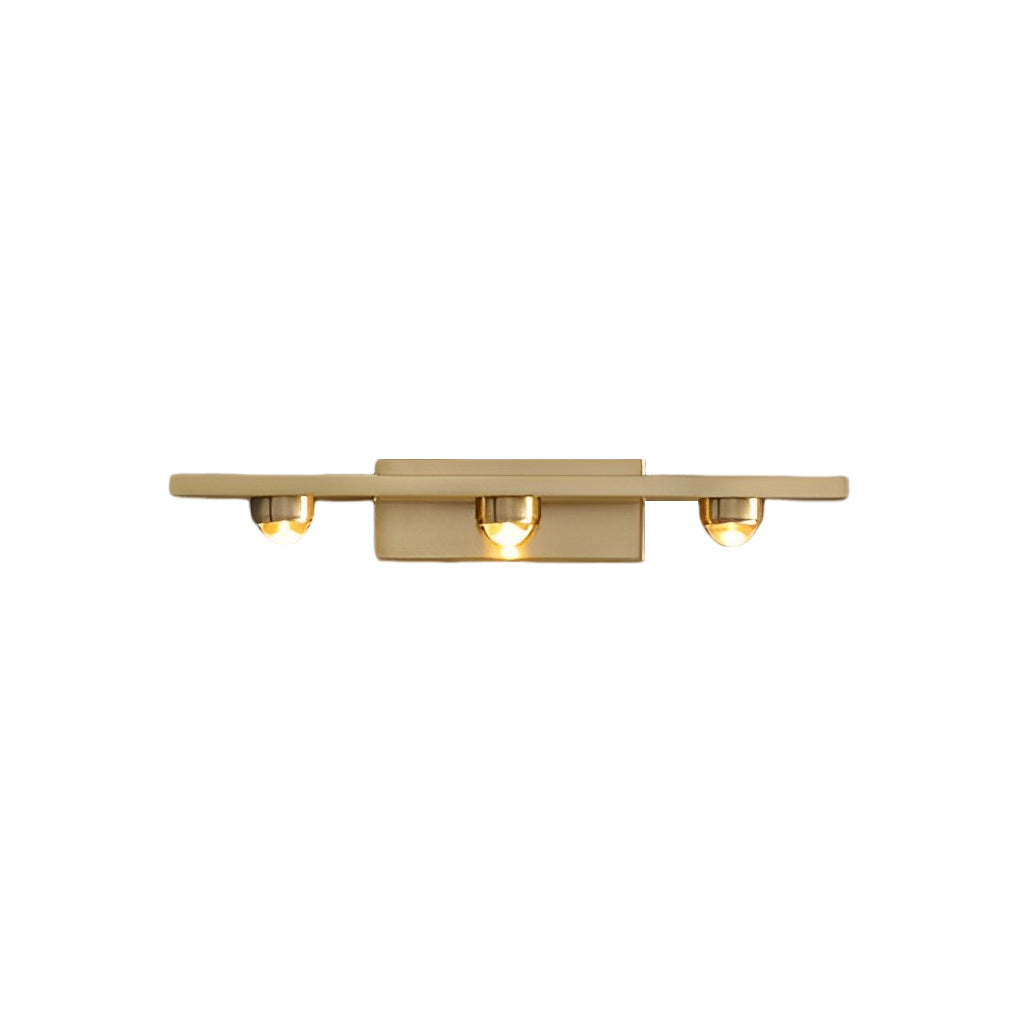 Modern Copper LED Wall Sconce Nordic Wall Washer Projection Light for Living Room and Bedroom