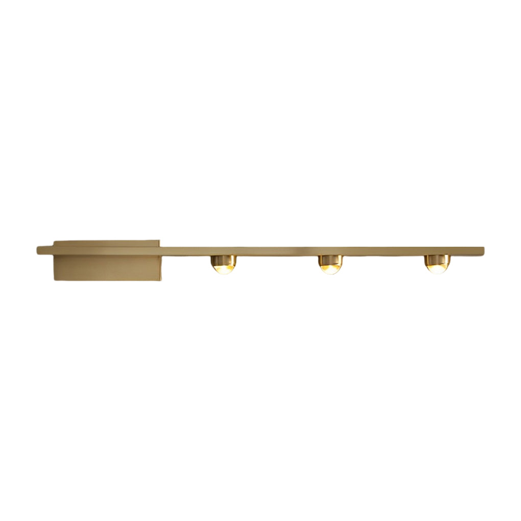 Modern Copper LED Wall Sconce Nordic Wall Washer Projection Light for Living Room and Bedroom