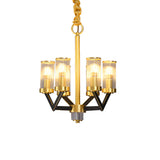 Modern Copper Molecular Glass Globe Chandelier Nordic Luxury Pendant Lighting