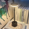 Modern Cordless Aluminum Rod LED Table Lamp with Touch Dimming Sensor