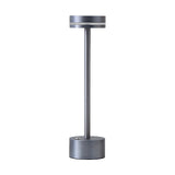 Modern Cordless Aluminum Rod LED Table Lamp with Touch Dimming Sensor