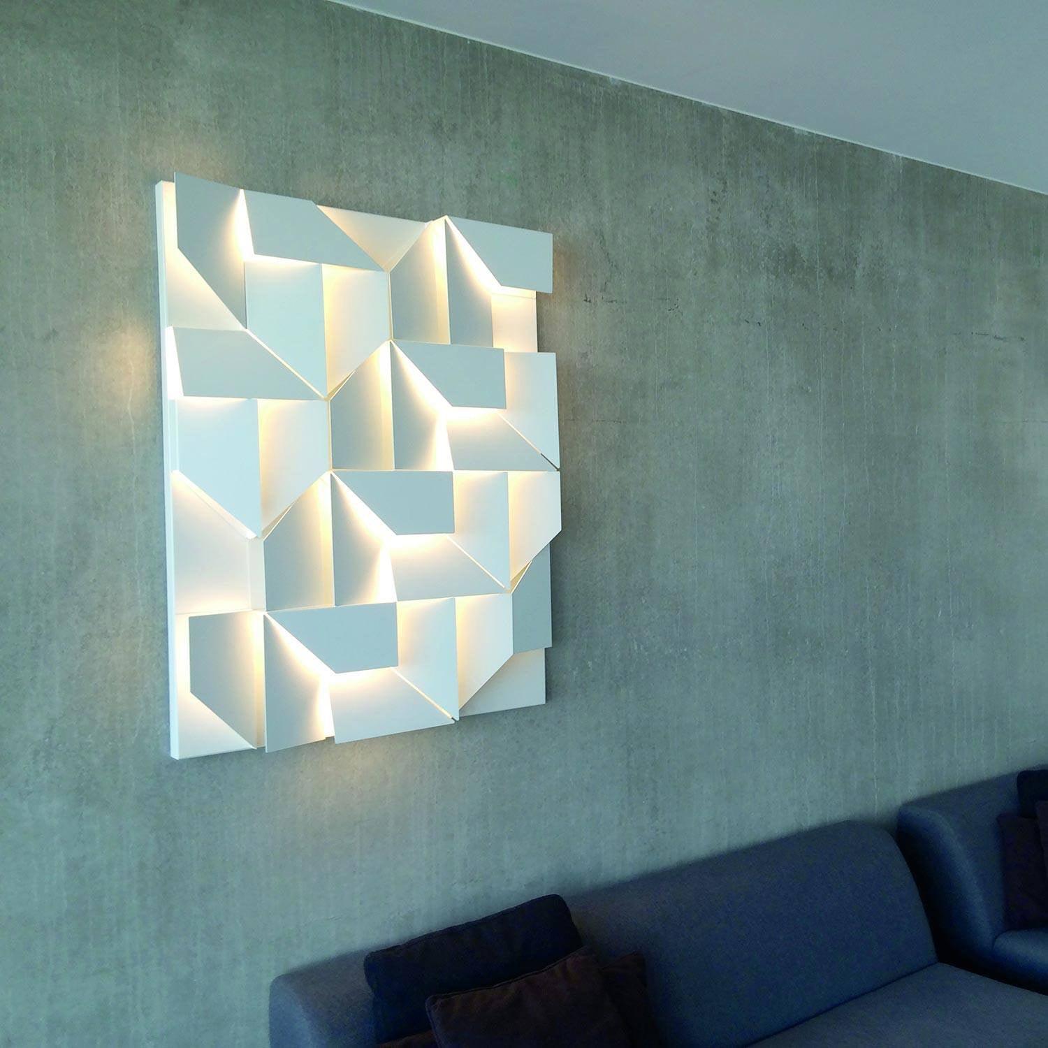 Modern Cordless LED Wall Sconce Matte White Aluminum Rechargeable Decorative Lighting