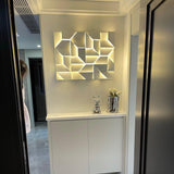 Modern Cordless LED Wall Sconce Matte White Aluminum Rechargeable Decorative Lighting
