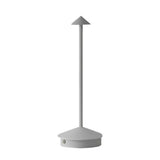 Modern Cordless Triangle LED Table Lamp Portable Dimmable Desk Light for Bedroom