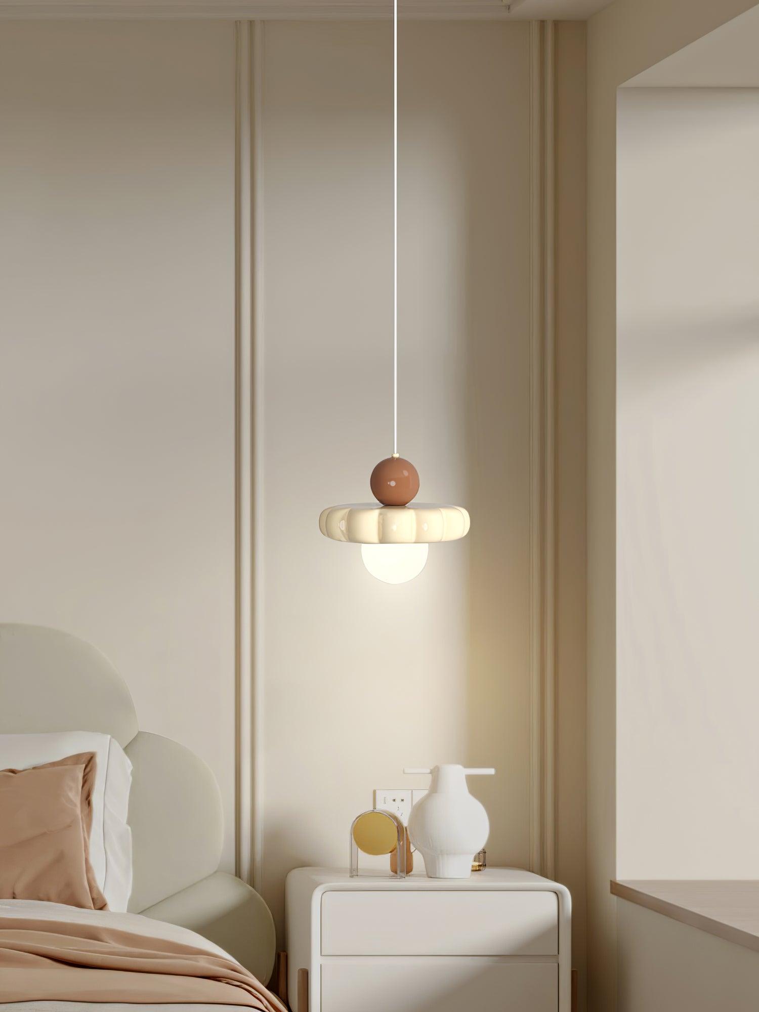 Modern Cream Cloud Pendant Light Resin Hanging Ceiling Lamp for Stylish Interior Decor