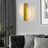 Modern Creative Geometric LED Wall Sconce Nordic Bedside Lamp for Living Room and Hallway
