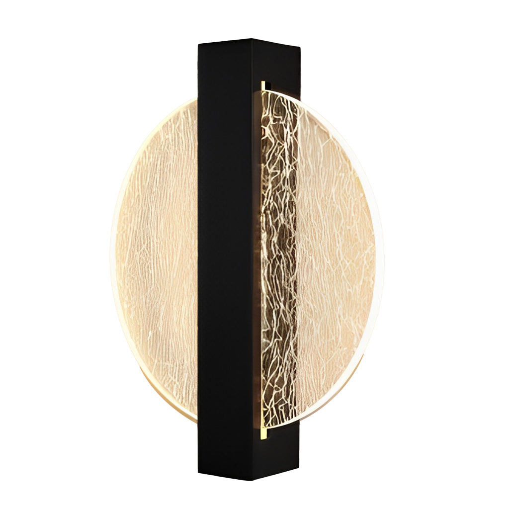 Modern Creative Geometric LED Wall Sconce Nordic Bedside Lamp for Living Room and Hallway