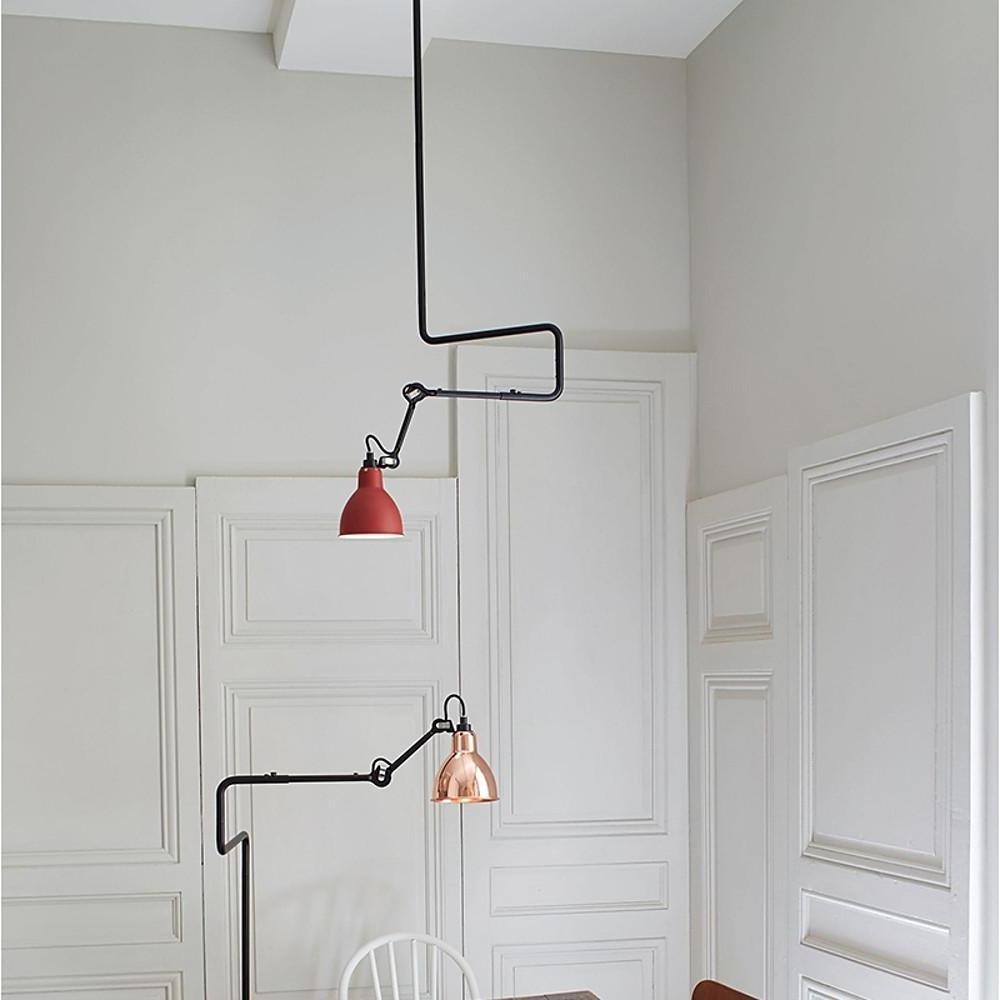 Modern Creative Industrial Metal Mini Chandelier Single Light Retro Pendant Ceiling Fixture