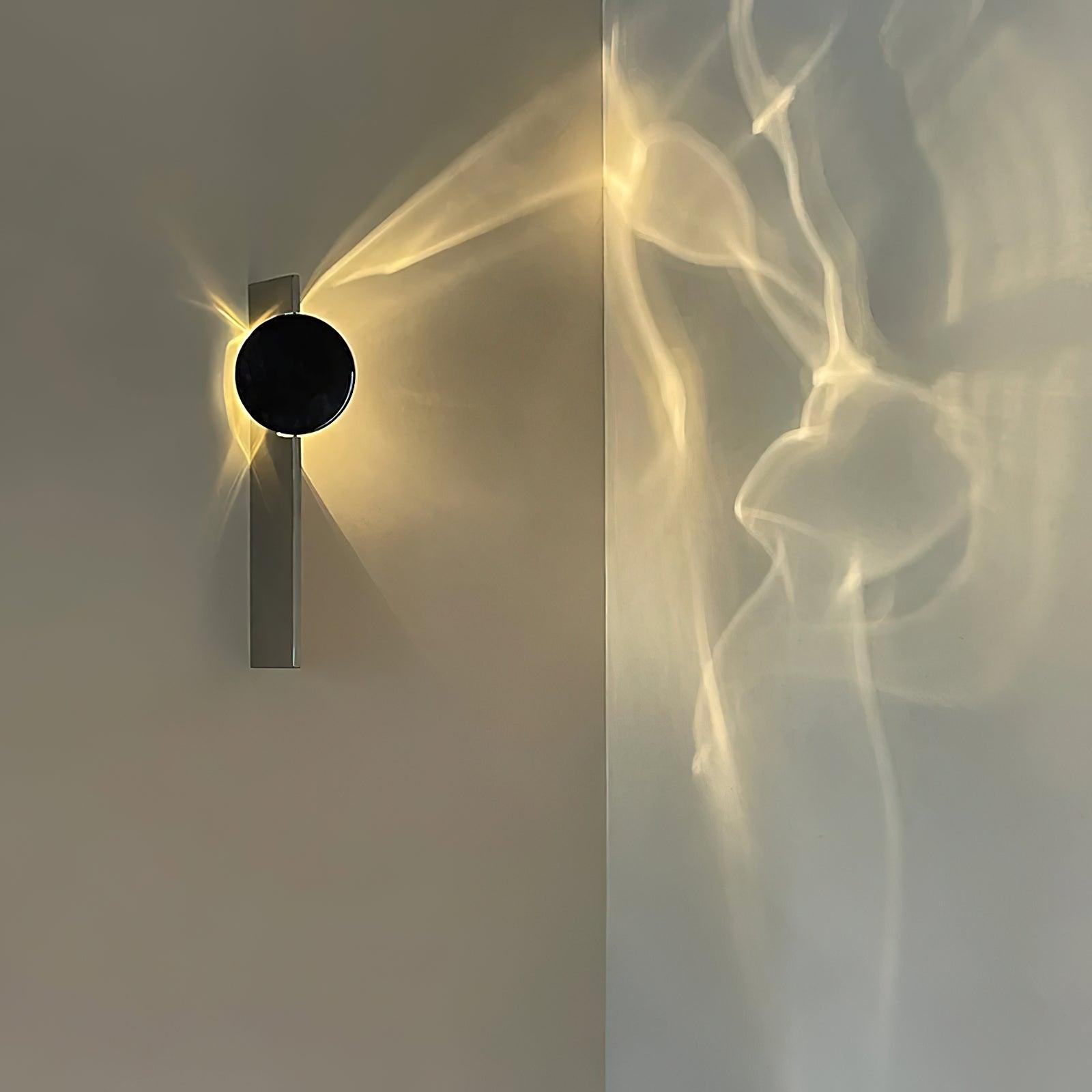 Modern Creative Light and Shadow LED Wall Sconce for Artistic Interior Lighting