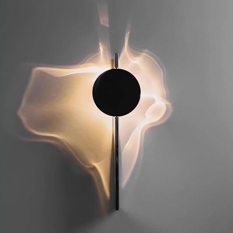 Modern Creative Light and Shadow LED Wall Sconce for Artistic Interior Lighting