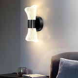 Modern Creative Trumpet Flower Petal LED Wall Sconce with 3 Step Dimming Function
