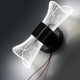 Modern Creative Trumpet Flower Petal LED Wall Sconce with 3 Step Dimming Function