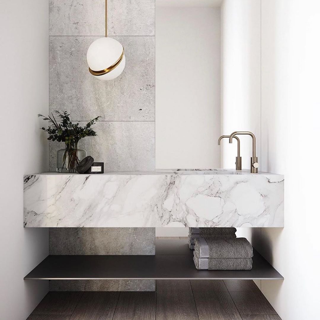 Modern Crescent Brass Pendant Light with Opal Globe Shade and Brushed Fascia