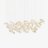 Modern Crystal Floating Butterfly LED Chandelier Luxury Pendant Light for Home