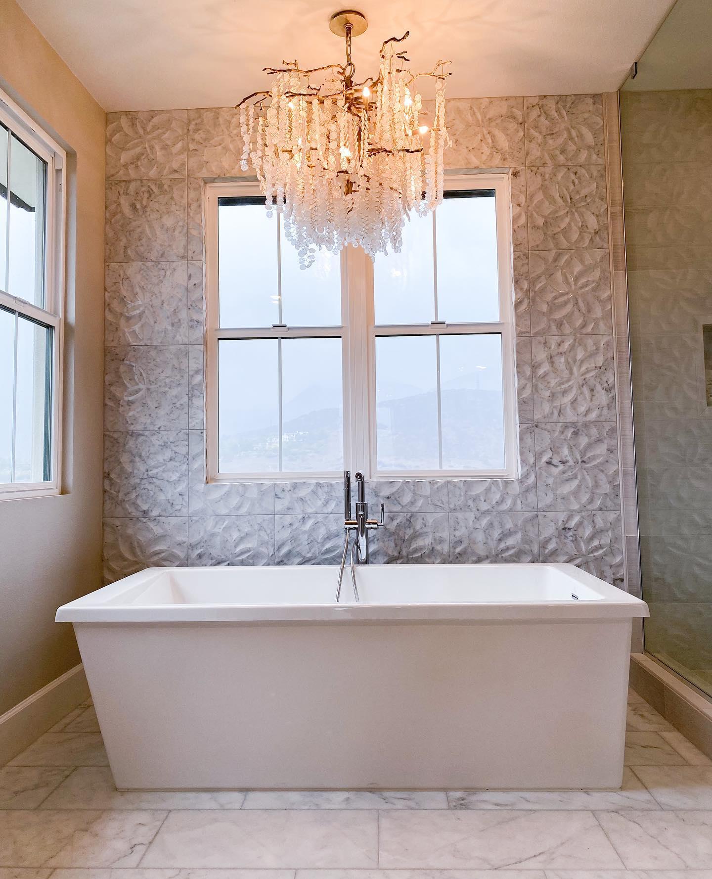 Modern Crystal Glass Branch Chandelier for Dining Room and High Ceiling Foyers