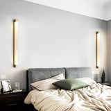 Modern Crystal Strip LED Wall Sconce Postmodern Luxury Bubble Glass Indoor Light Fixture