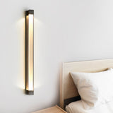 Modern Crystal Strip LED Wall Sconce Postmodern Luxury Bubble Glass Indoor Light Fixture