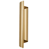 Modern Curved LED Metal Wall Sconce Nordic Black and Gold Iron Lighting for Bedroom and Living Room