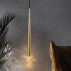 Modern Cylinder Pendant Lighting for Kitchen Island Metal and Acrylic LED Hanging Ceiling Lamp