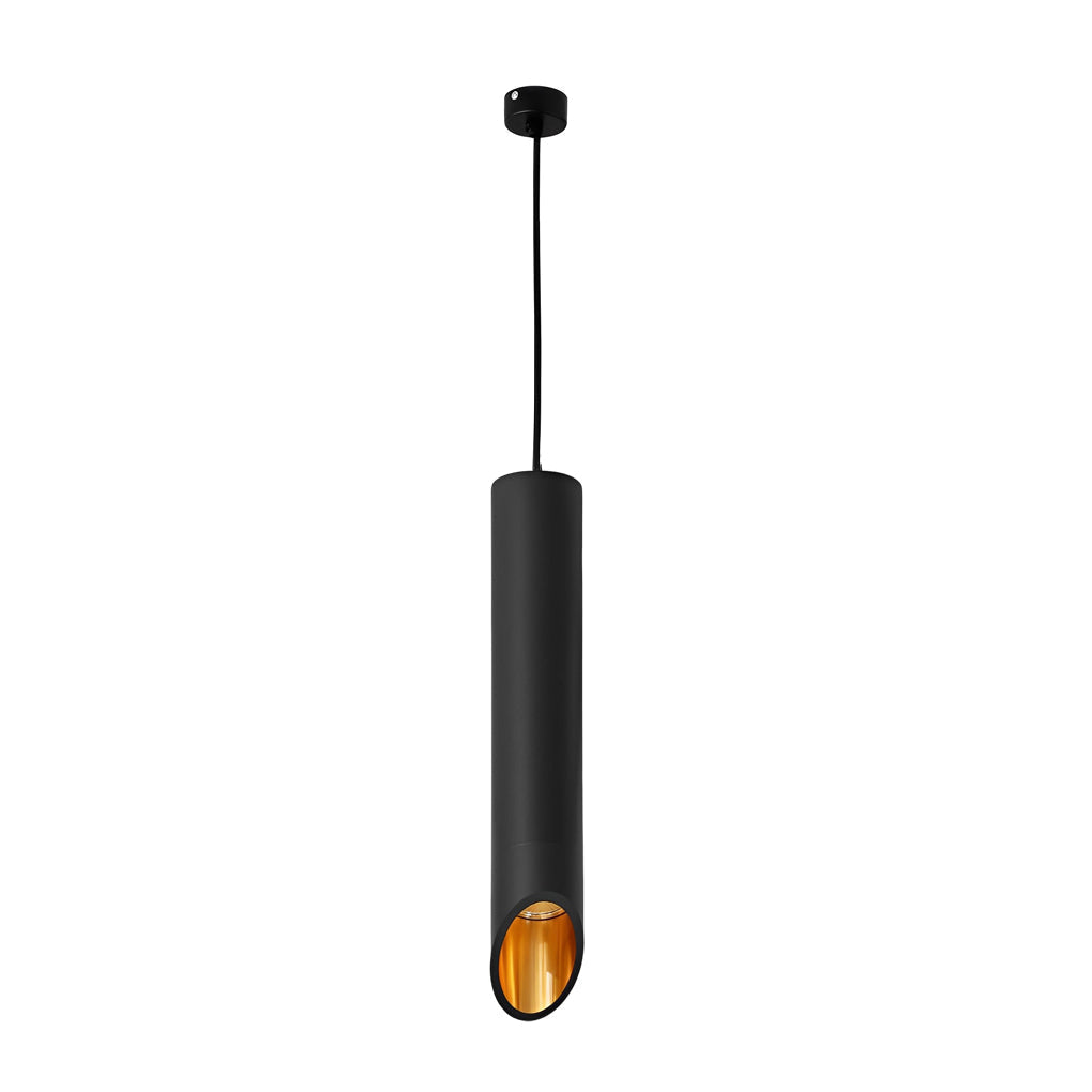 Modern Cylindrical Aluminum LED Pendant Light Nordic Tube Chandelier for Kitchen Island