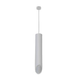 Modern Cylindrical Aluminum LED Pendant Light Nordic Tube Chandelier for Kitchen Island
