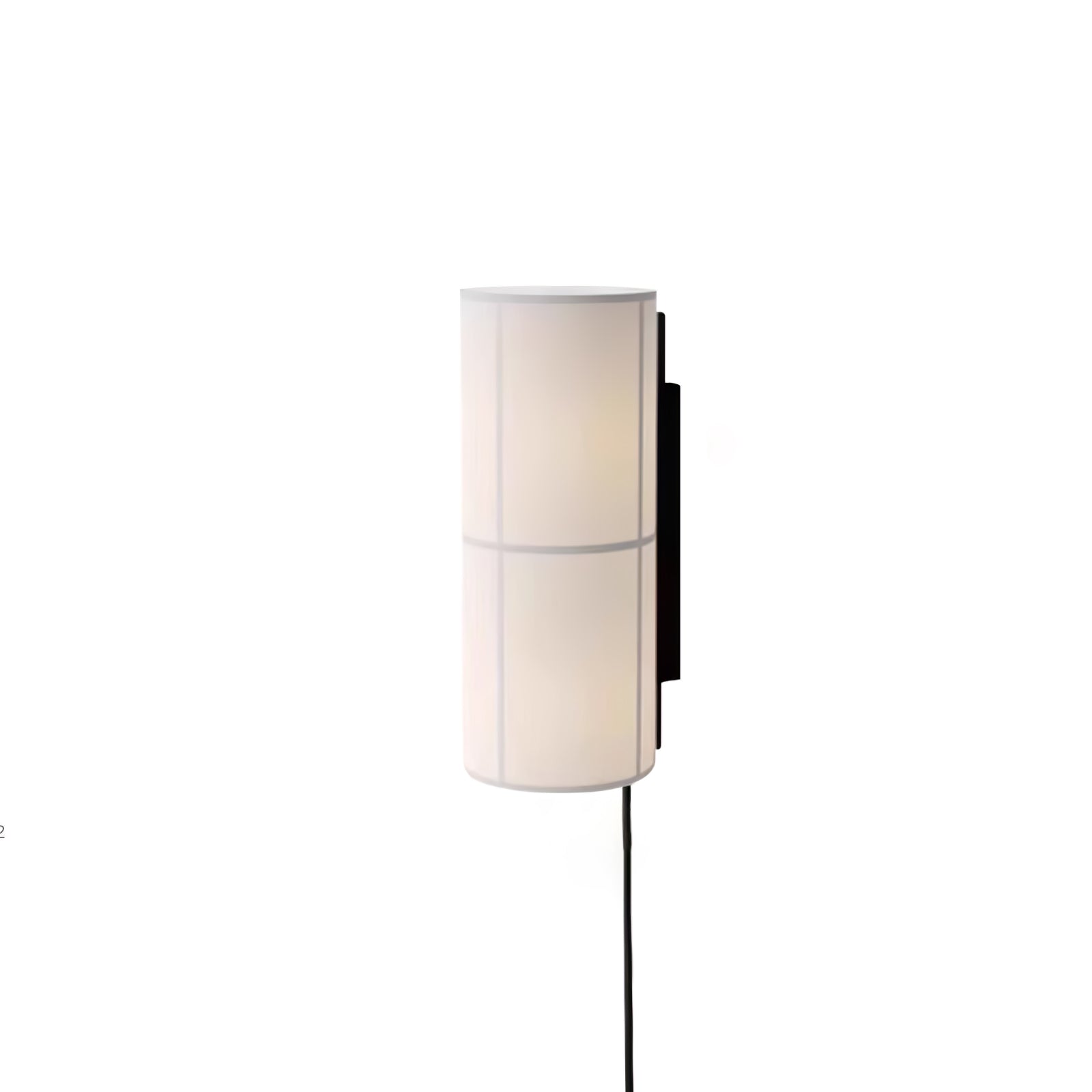 Modern Cylindrical Fabric Wall Sconce Interior Light with Metal Base and Linen Shade