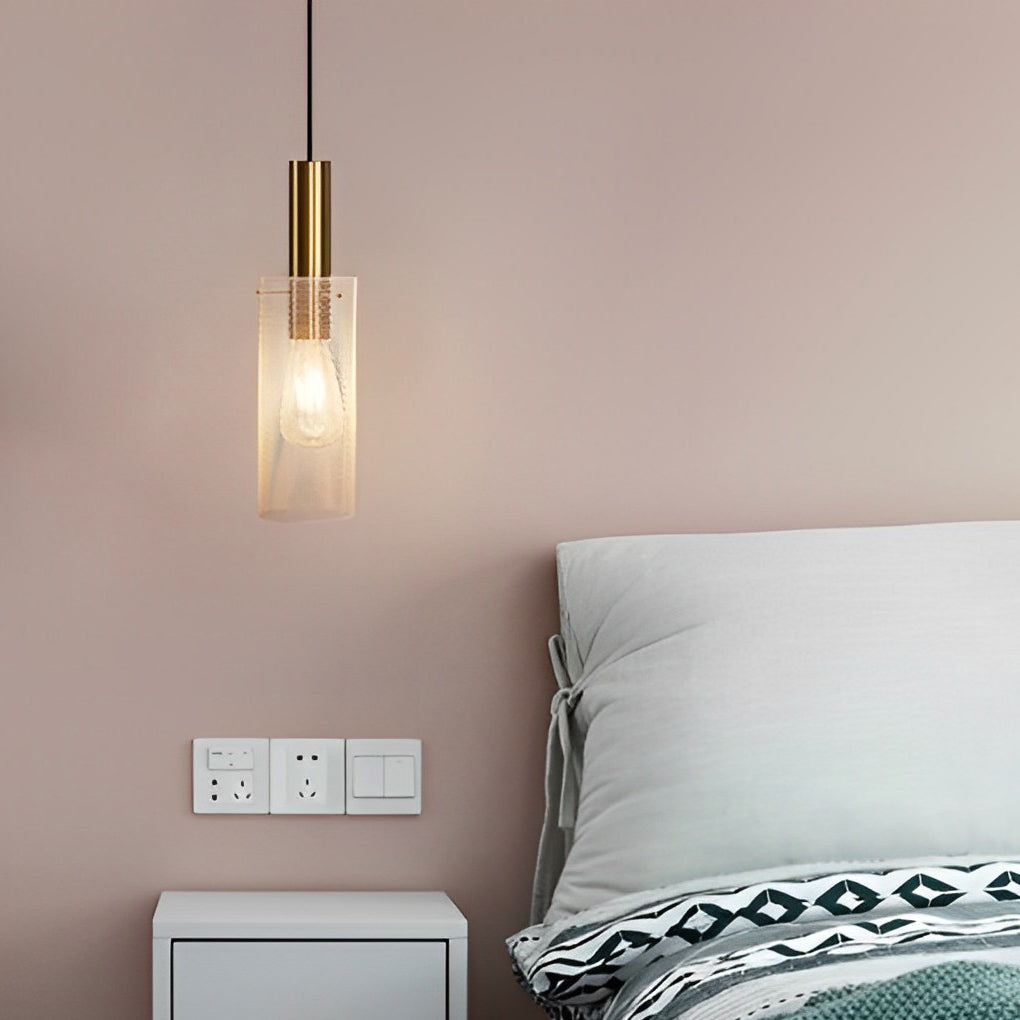 Modern Cylindrical Iron Grid Pendant Light Industrial Minimalist Hanging Fixture for Kitchen Island