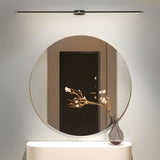 Modern Cylindrical LED Bathroom Vanity Light Bar with Indirect Lighting for Wall Mount