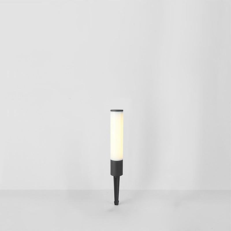Modern Cylindrical LED Outdoor Pathway Light Waterproof Garden Landscape Luminaire