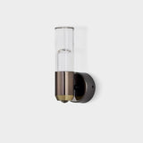 Modern Cylindrical LED Wall Sconce Minimalist Indoor Light Fixture Set of 2