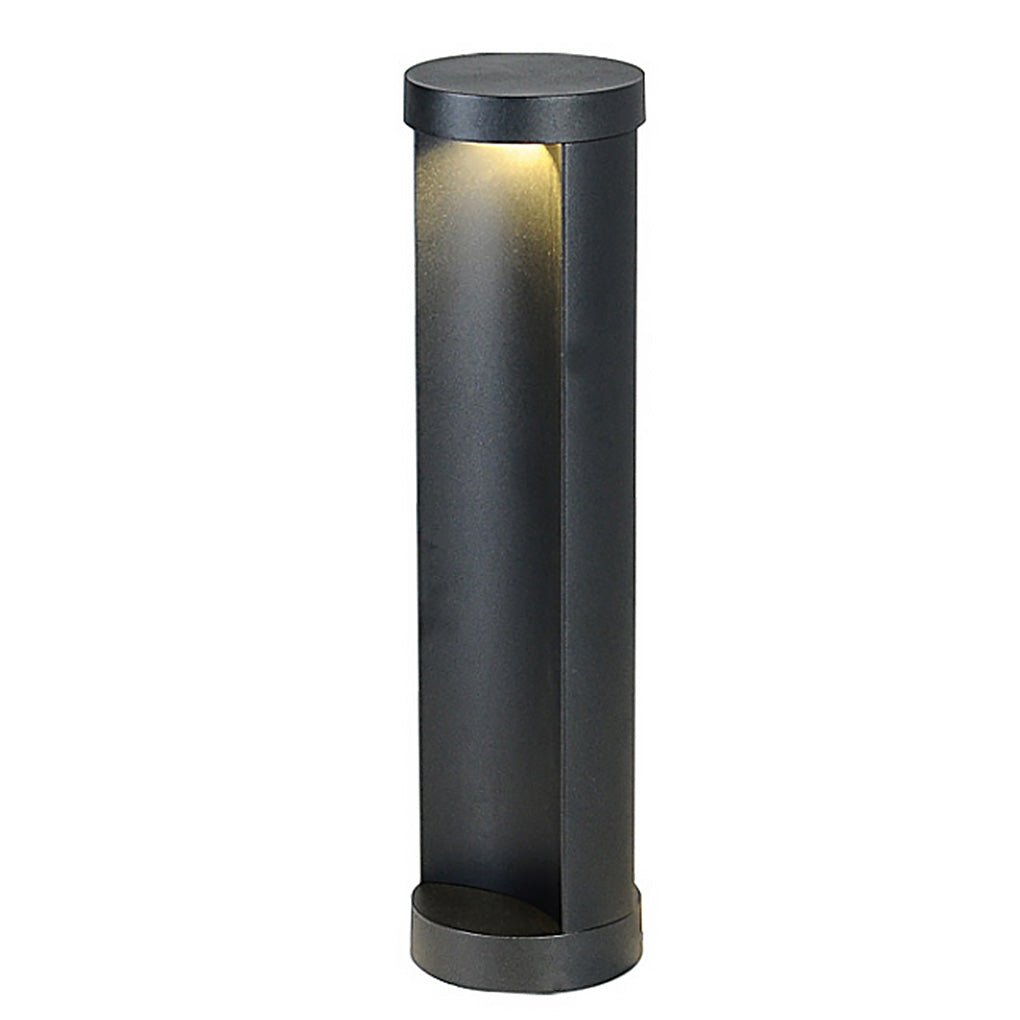 Modern Cylindrical Outdoor LED Lawn Lamp Waterproof Landscape Pathway Lighting