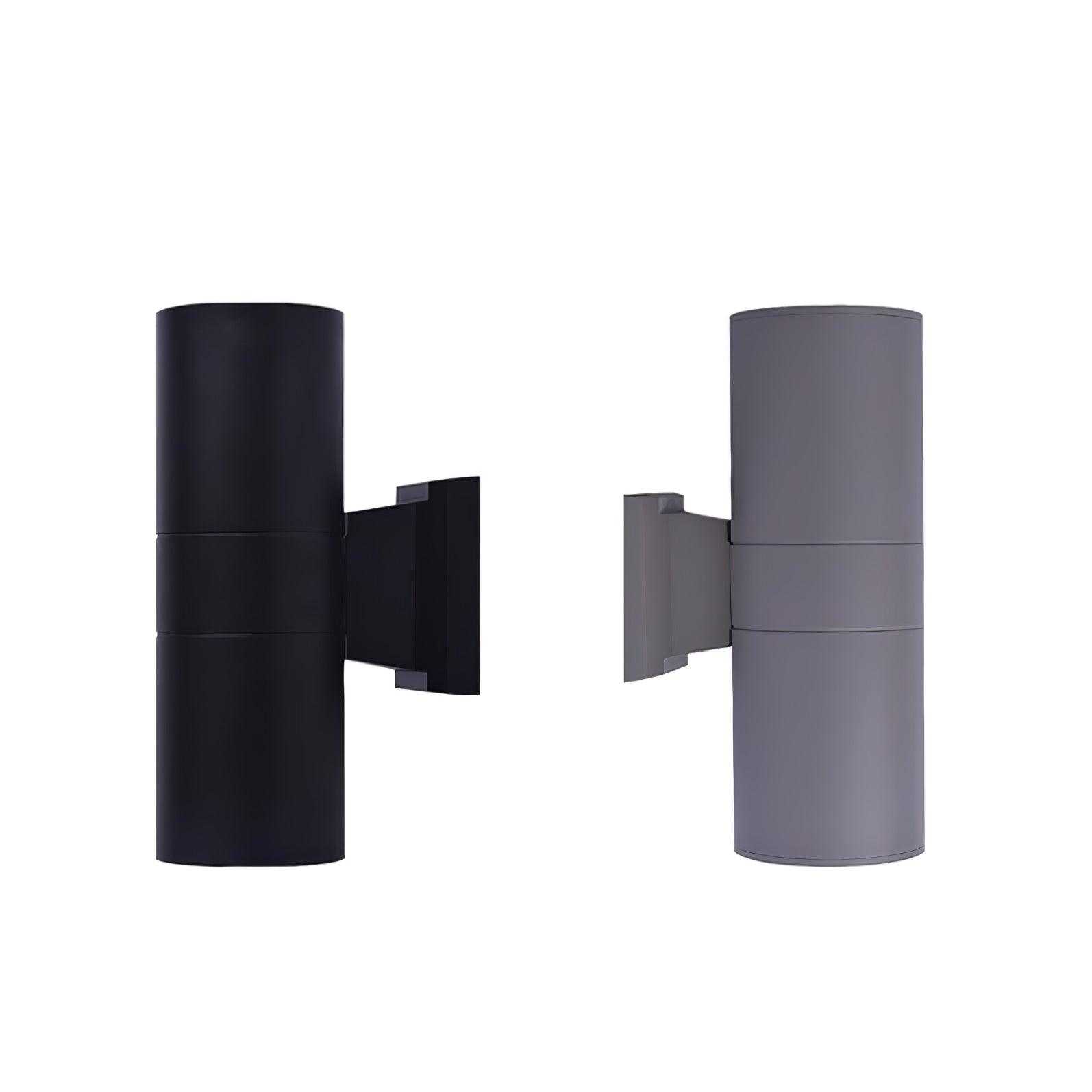 Modern Cylindrical Outdoor LED Wall Sconce Waterproof Aluminum Exterior Light for Porch and Garden