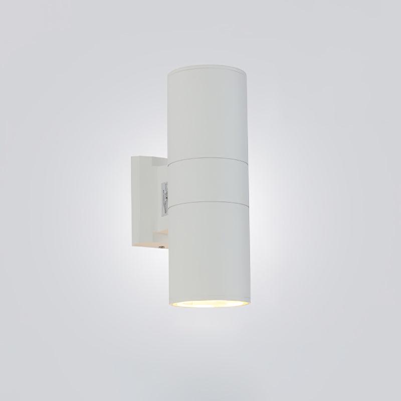 Modern Cylindrical Outdoor LED Wall Sconce Waterproof Aluminum Exterior Light for Porch and Garden