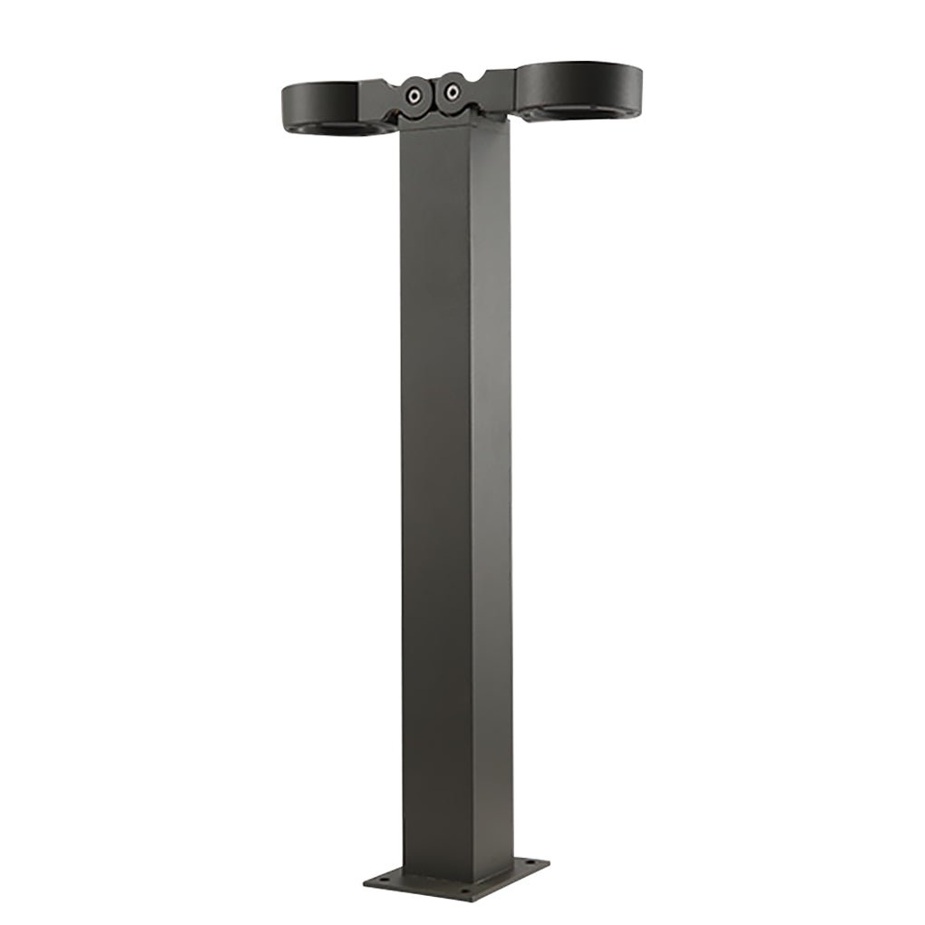 Modern Dark Gray Waterproof LED Outdoor Garden Path Light for Landscape