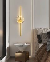 Modern Decorative Deer Brass Wall Sconce LED Light Fixture for Home Interiors