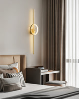 Modern Decorative Deer Brass Wall Sconce LED Light Fixture for Home Interiors