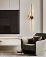 Modern Decorative Deer Brass Wall Sconce LED Light Fixture for Home Interiors