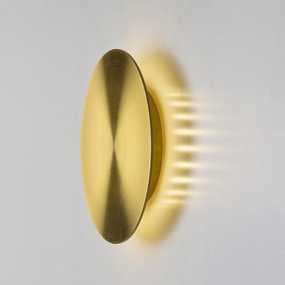 Modern Disk LED Wall Sconce Minimalist Gossa Ring Light for Living Room and Bedroom